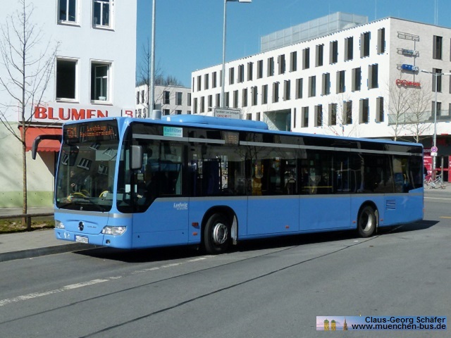 Ex Ludwig Omnibusbetrieb Mnchen Evobus Citaro - Wagen M-LU 8788
