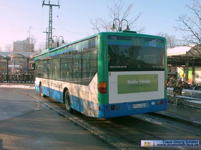 Ex Ludwig Omnibusbetrieb Mnchen Evobus Citaro - Wagen M-LU 1069