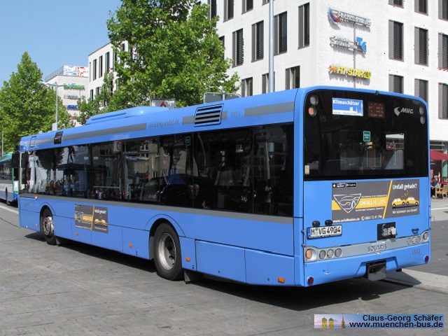Ex MVG Mnchen Solaris Urbino III U12 - Wagen 4904