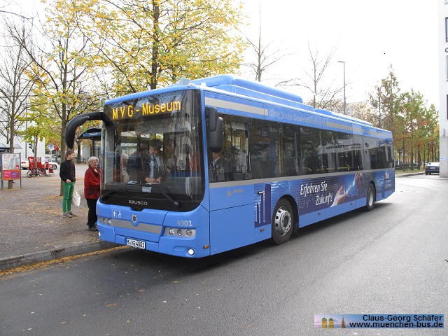 MVG München EBUSCO 2.0 Elektrobus - Wagen 4002