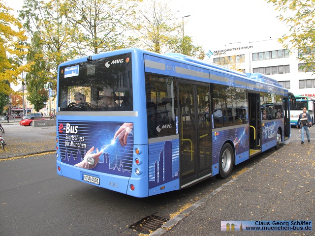MVG München EBUSCO 2.0 Elektrobus - Wagen 4002