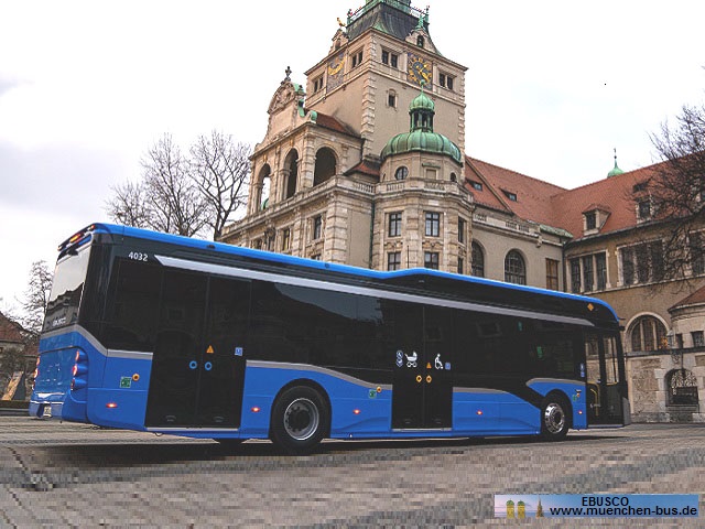 MVG München EBUSCO 3.0 Elektrobus - Wagen 4032